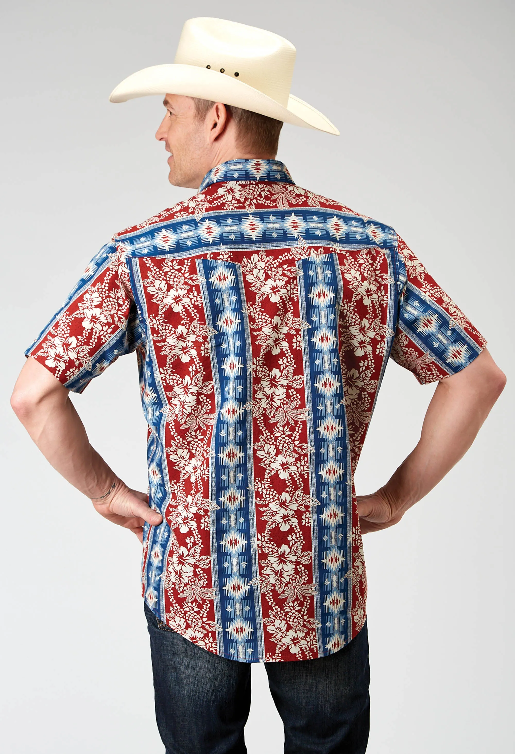 1893 VERTICAL TROPICAL AZTEC