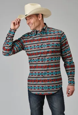 1898 AZTEC STRIPE PRINT