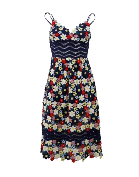 3D Crochet Dress