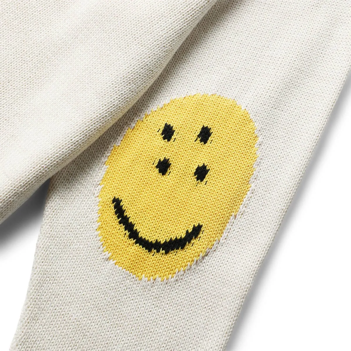 5G COTTON KNIT RAINBOWY PATCH CREW SWEATER