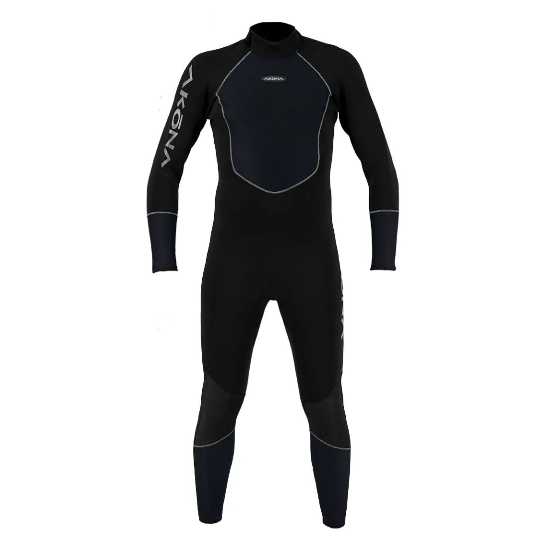 Akona 5mm Mens Phantom Quantum Stretch Back Zip Full Wetsuit 2024