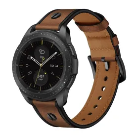 Amazfit GTS 2 Leather Strap with Screw (Dark Brown)
