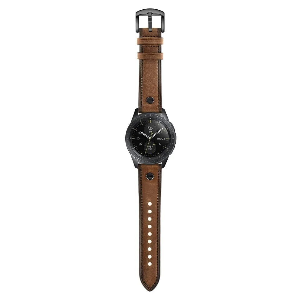 Amazfit GTS 2 Leather Strap with Screw (Dark Brown)