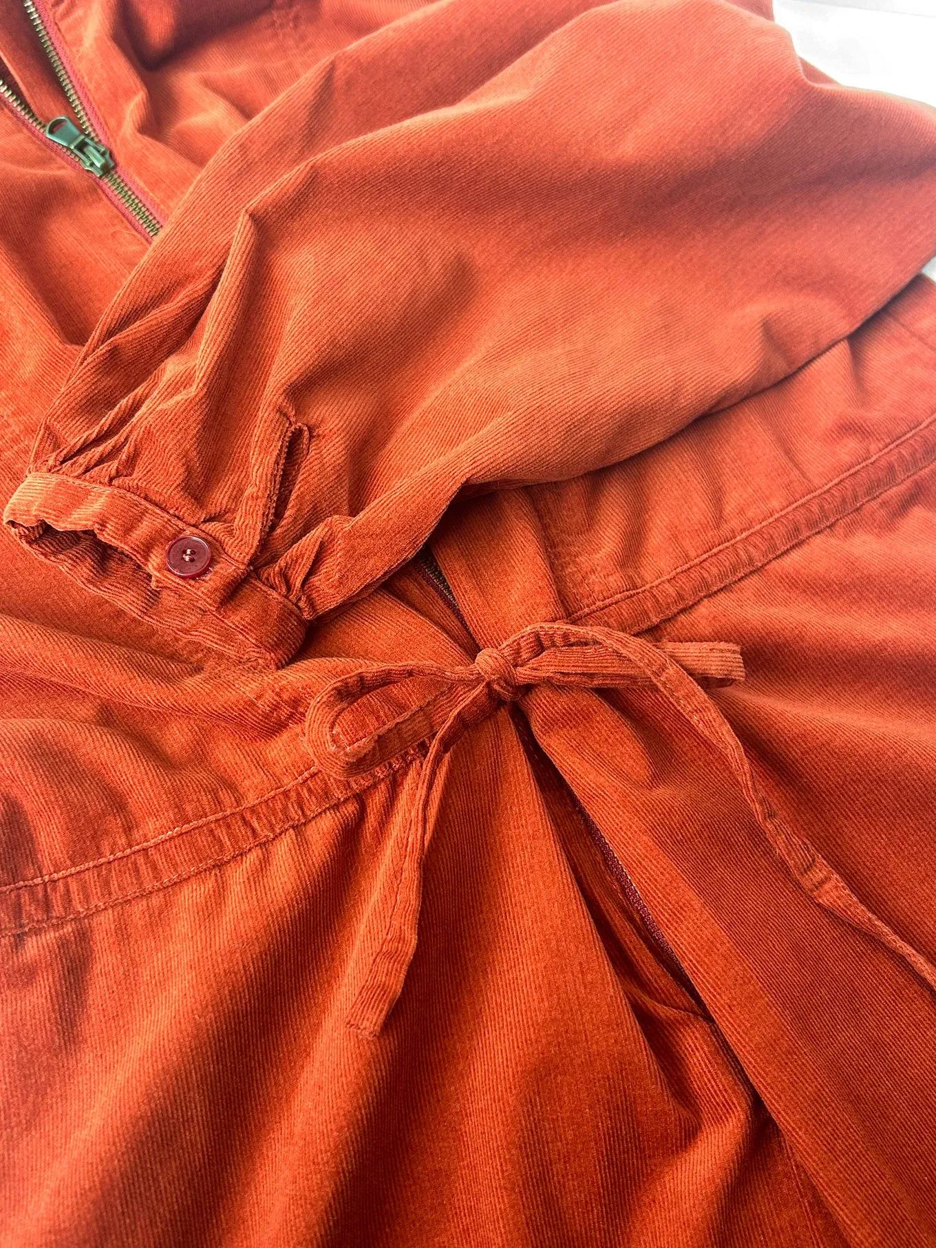 AMRITA Organic Cotton Jumpsuit - Terracotta
