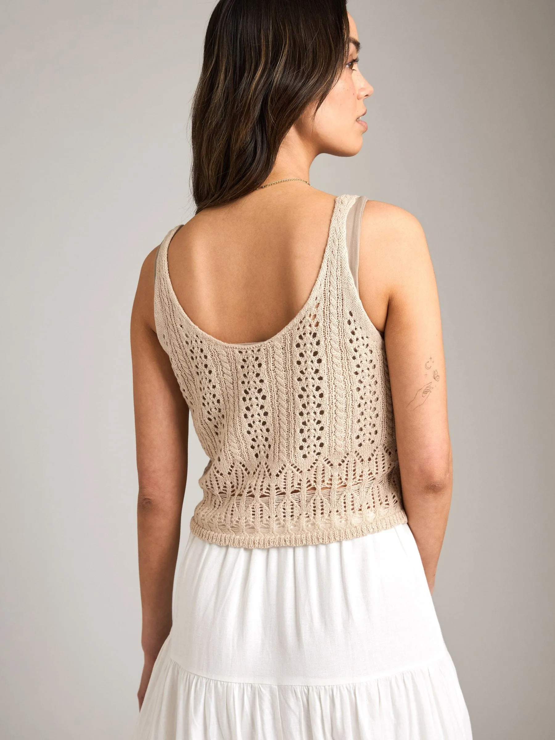 Aneshka Crochet Cami