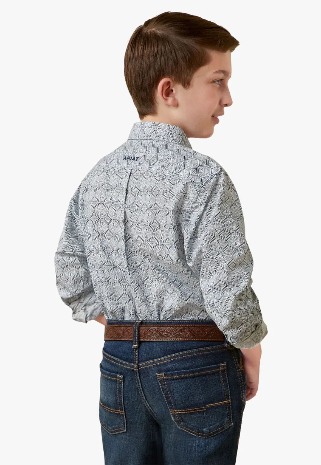 Ariat Boys Orville Classic Long Sleeve Shirt