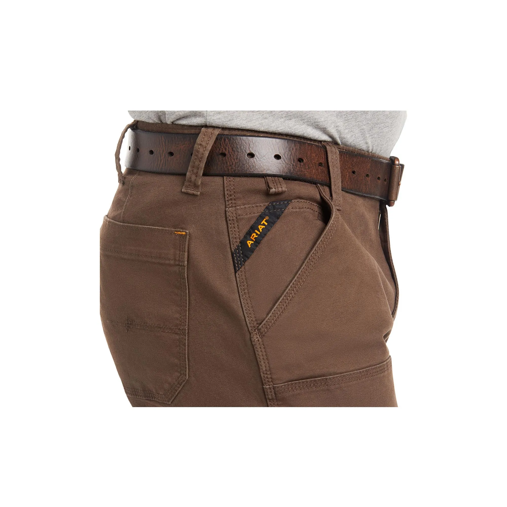 Ariat M4 Low Rise DuraStretch Made Tough Double Front Stackable Straight Wren