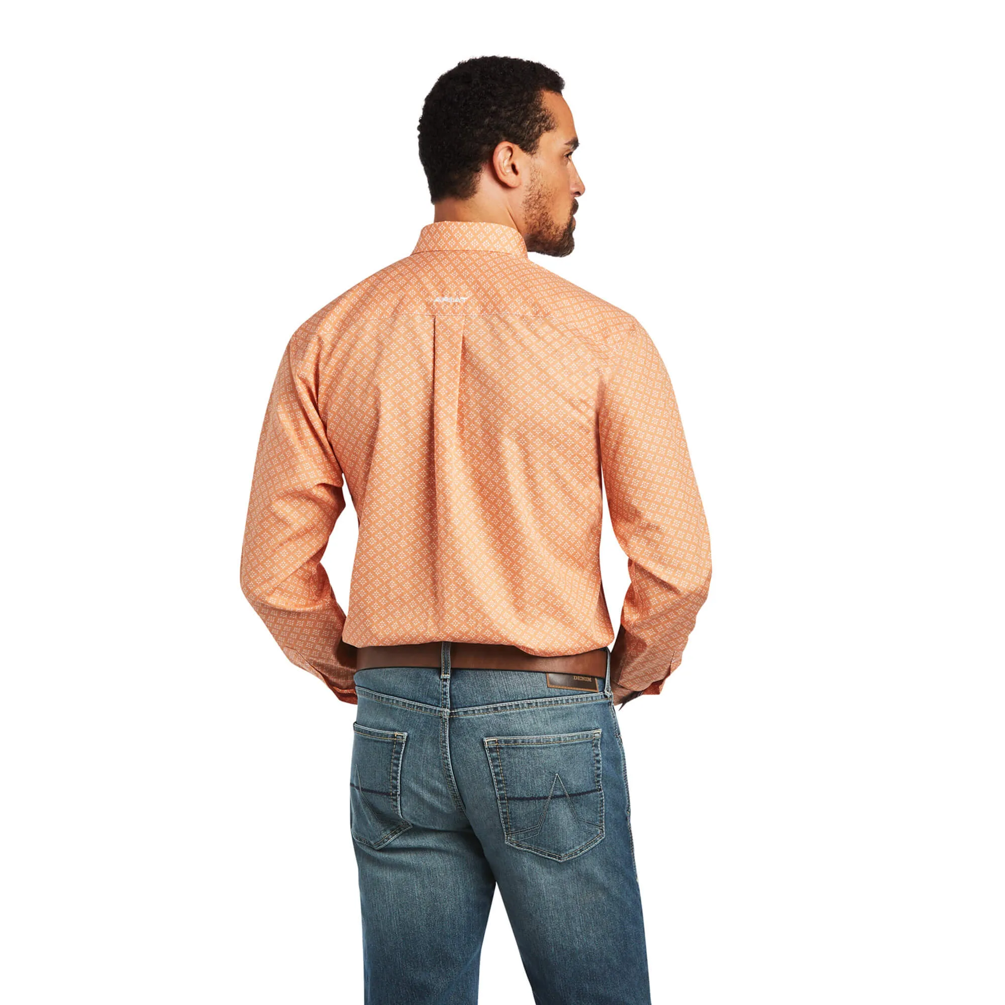 Ariat Men's Wrinkle Free Yakov Fitted Shirt
