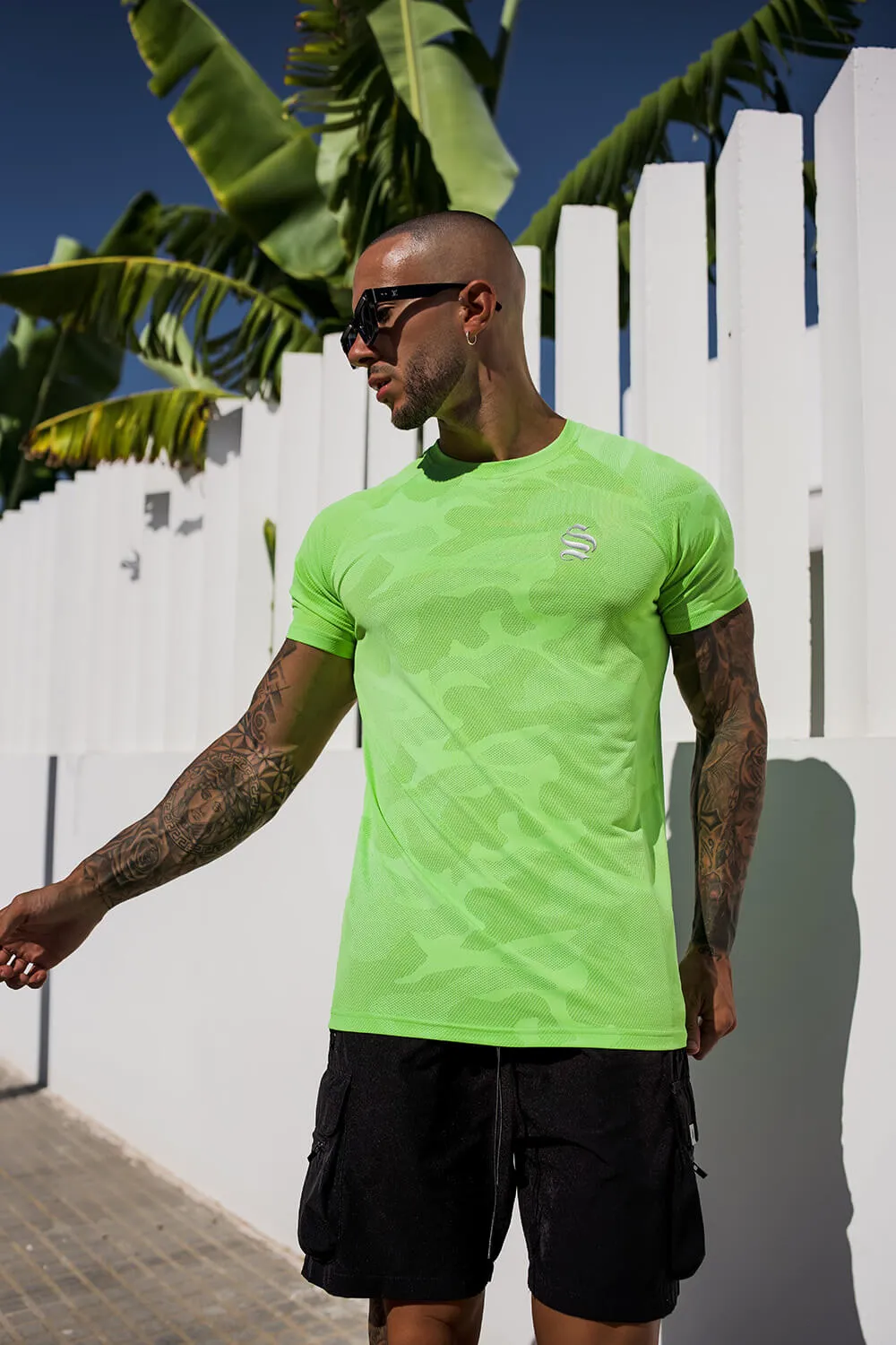 Assault Tee - Neon Green