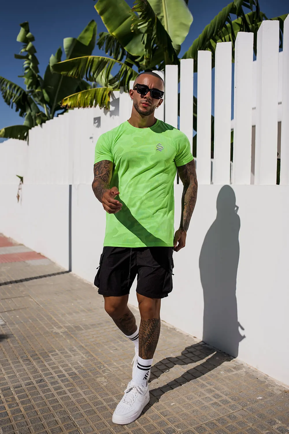 Assault Tee - Neon Green