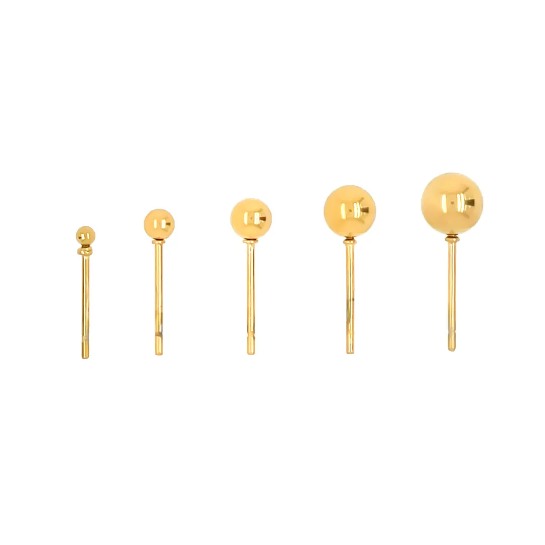 Ball Hypoallergenic Stud Earrings
