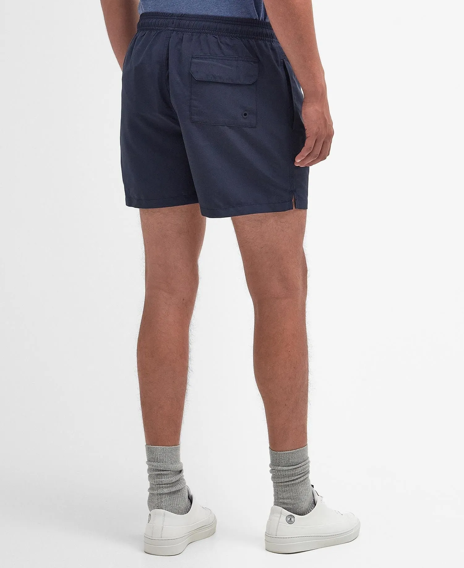 Barbour Mens 'Staple' Logo 5" Swim Shorts