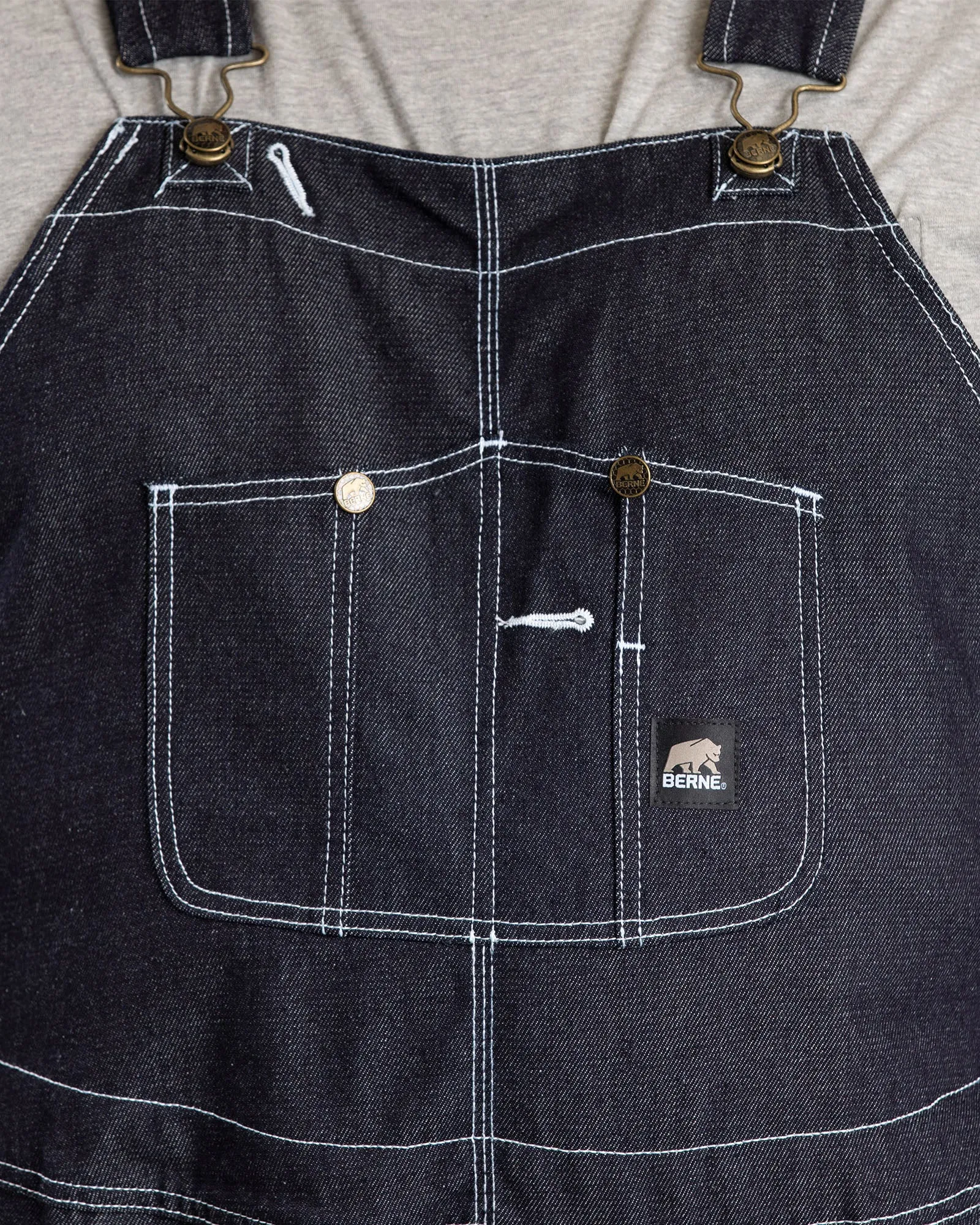 Big & Tall Men's Heritage Unlined Denim Bib Overall