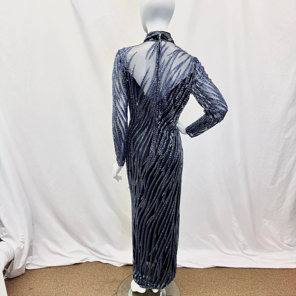 Elegant Bob Mackie Designer Evening Gown