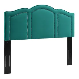 Cecilia King/California King Performance Velvet Headboard By Modway - MOD-6310 - Teal