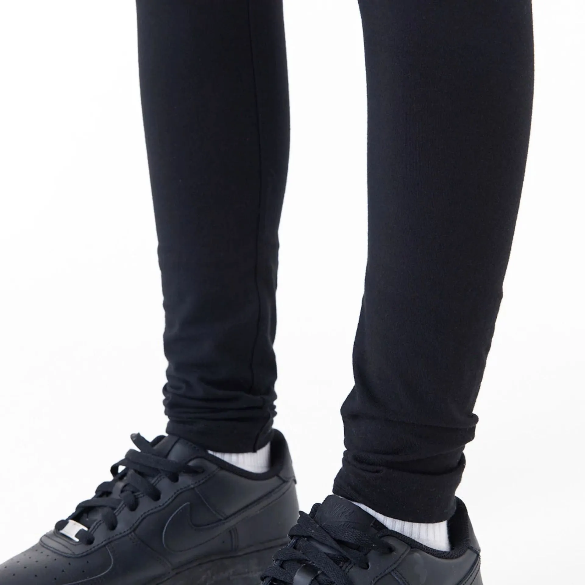 Chicago Bulls Womens NBA Team Bulls Logo Black Leggings