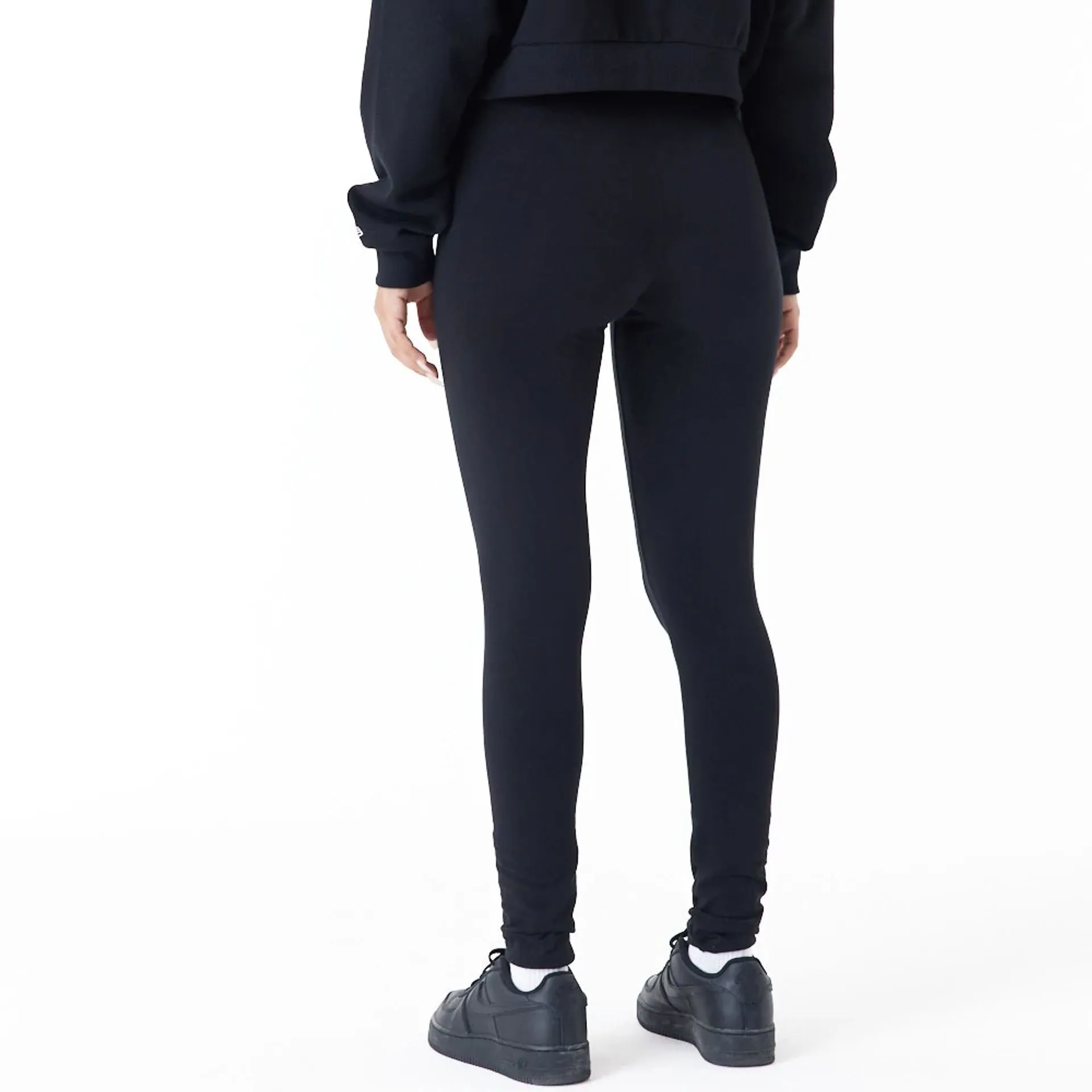 Chicago Bulls Womens NBA Team Bulls Logo Black Leggings
