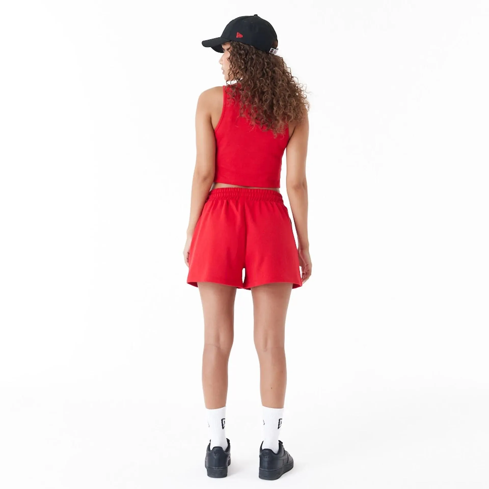 Chicago Bulls Womens NBA Team Logo Red Shorts