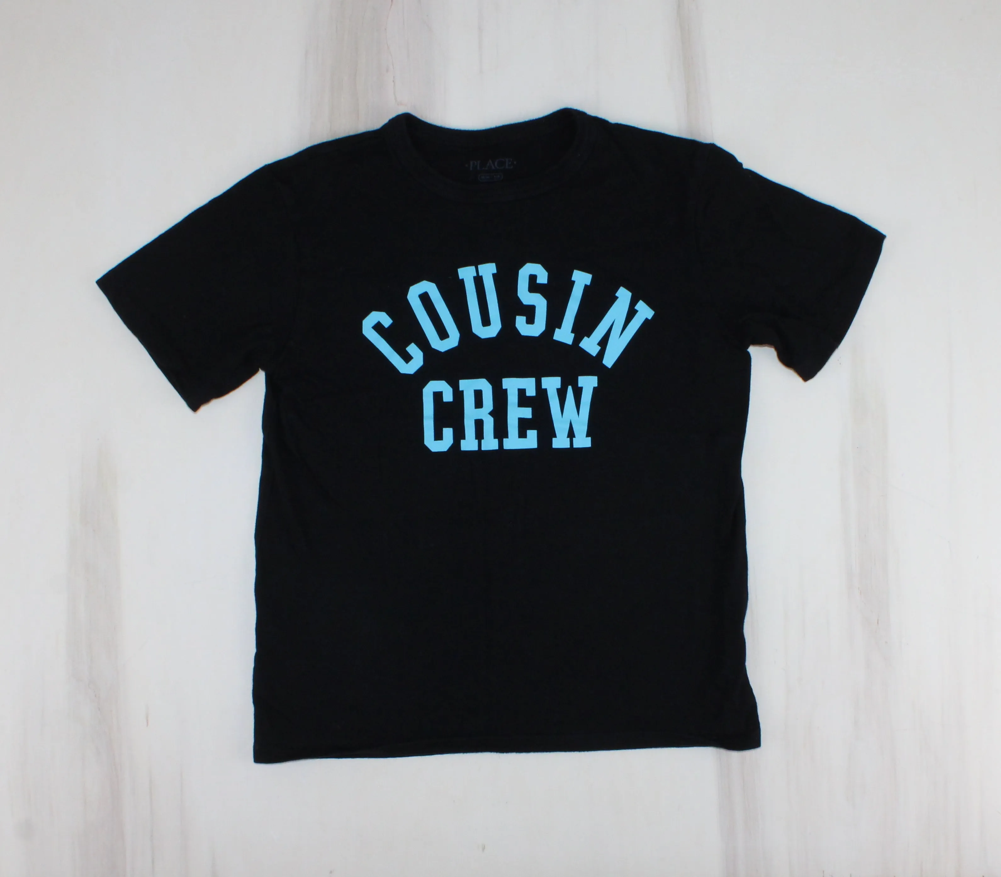 CHILDRENS PLACE COUSIN CREW TSHIRT 7/8Y EUC
