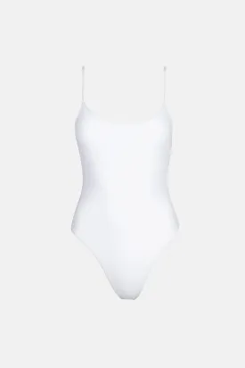 Classic Minimal One Piece White