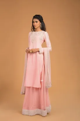 Crochet Lehenga Set - Celeste
