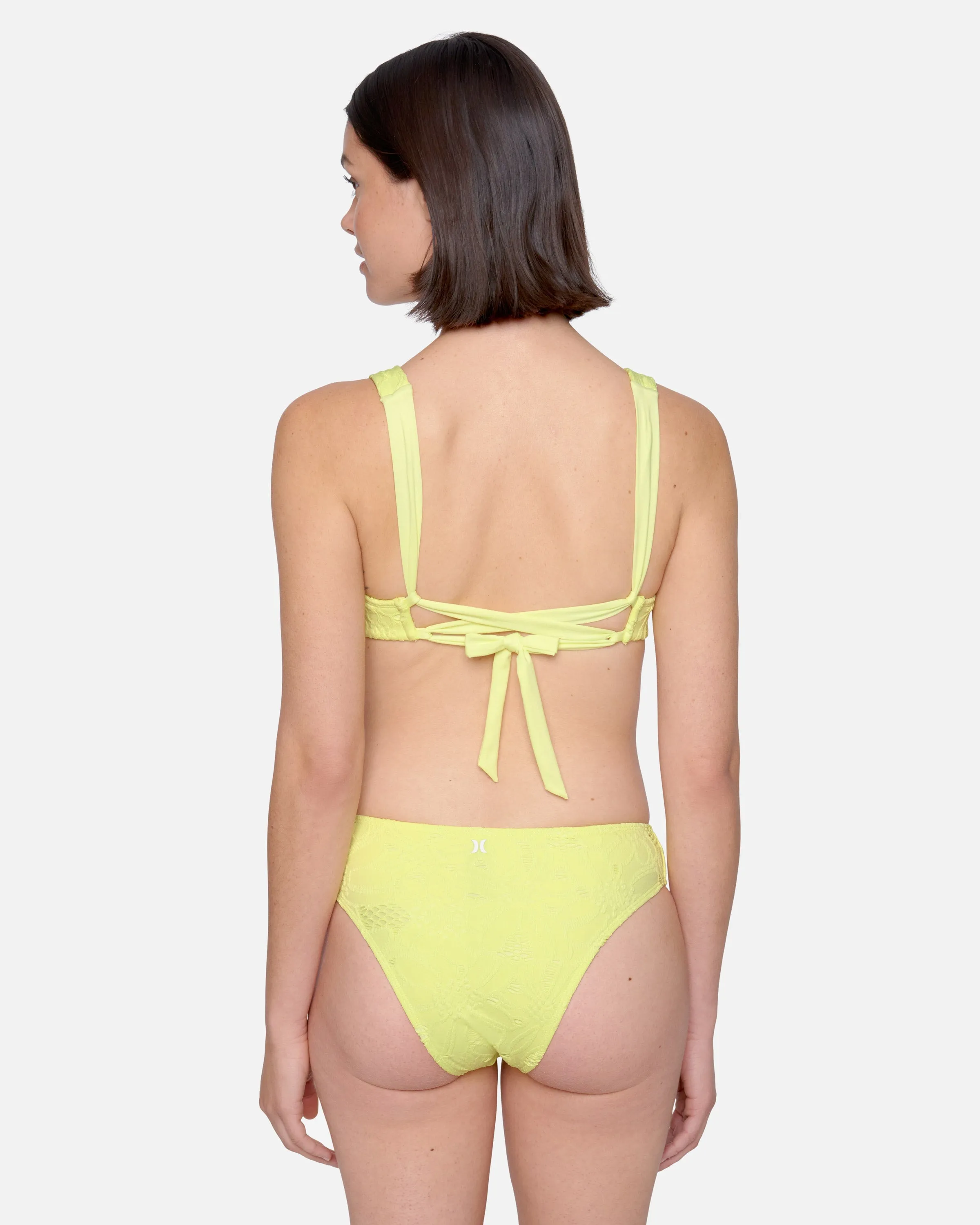 Crochet Mid Rise Cheeky Bottom