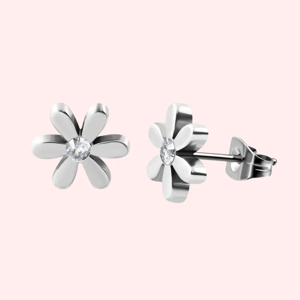 Daisy Stud Hypoallergenic Earrings