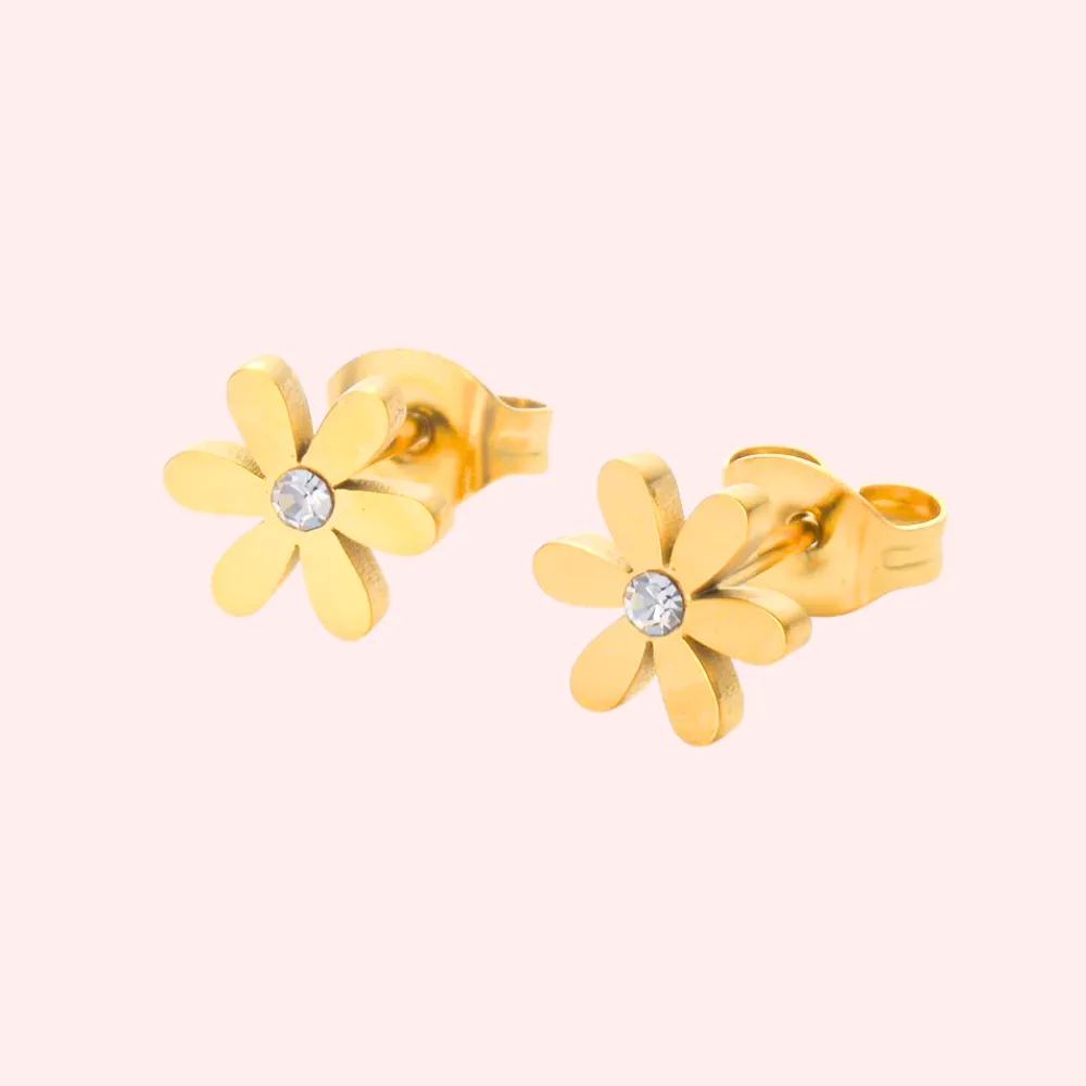 Daisy Stud Hypoallergenic Earrings