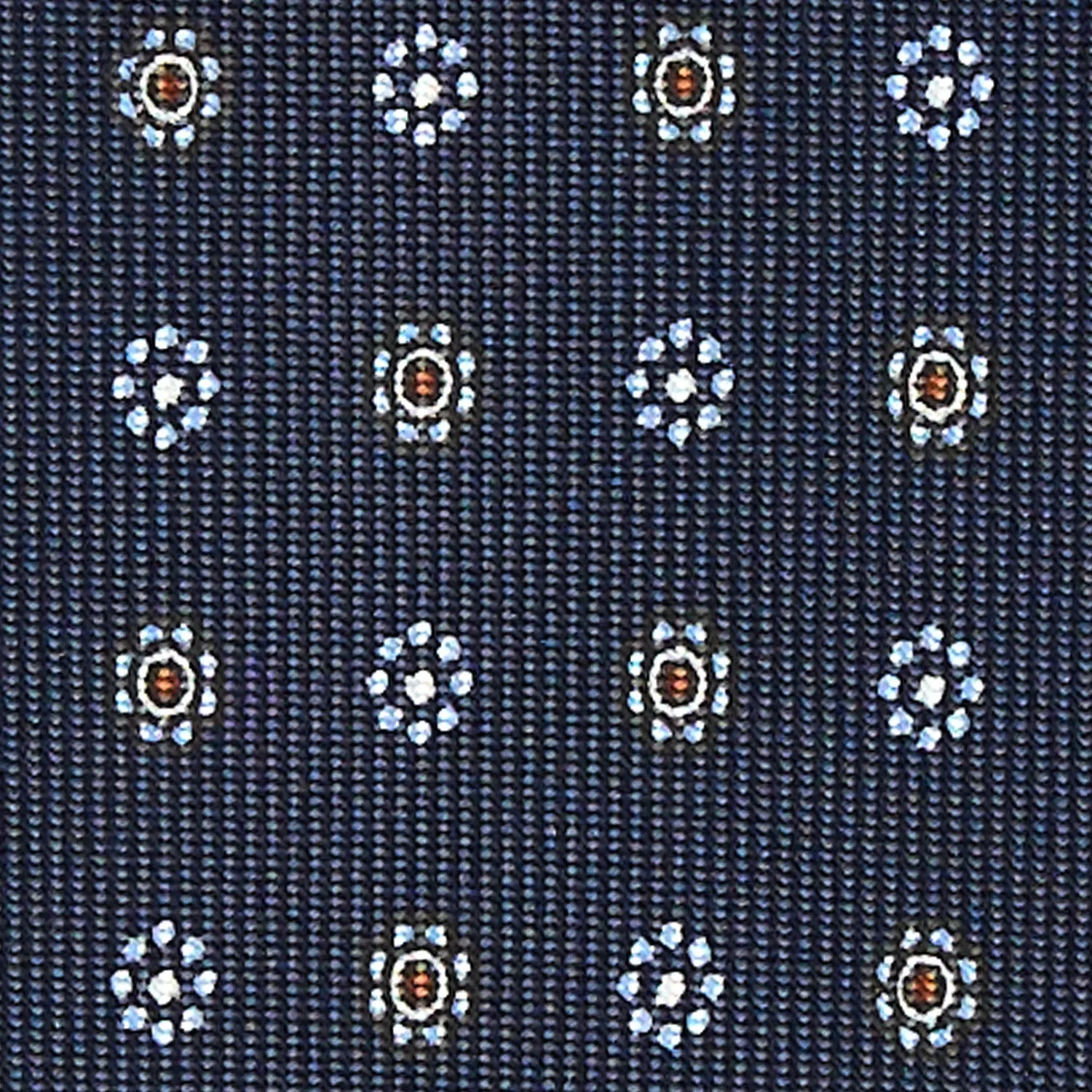 DARK BLUE 5 FOLD SARTORIAL SILK TIE