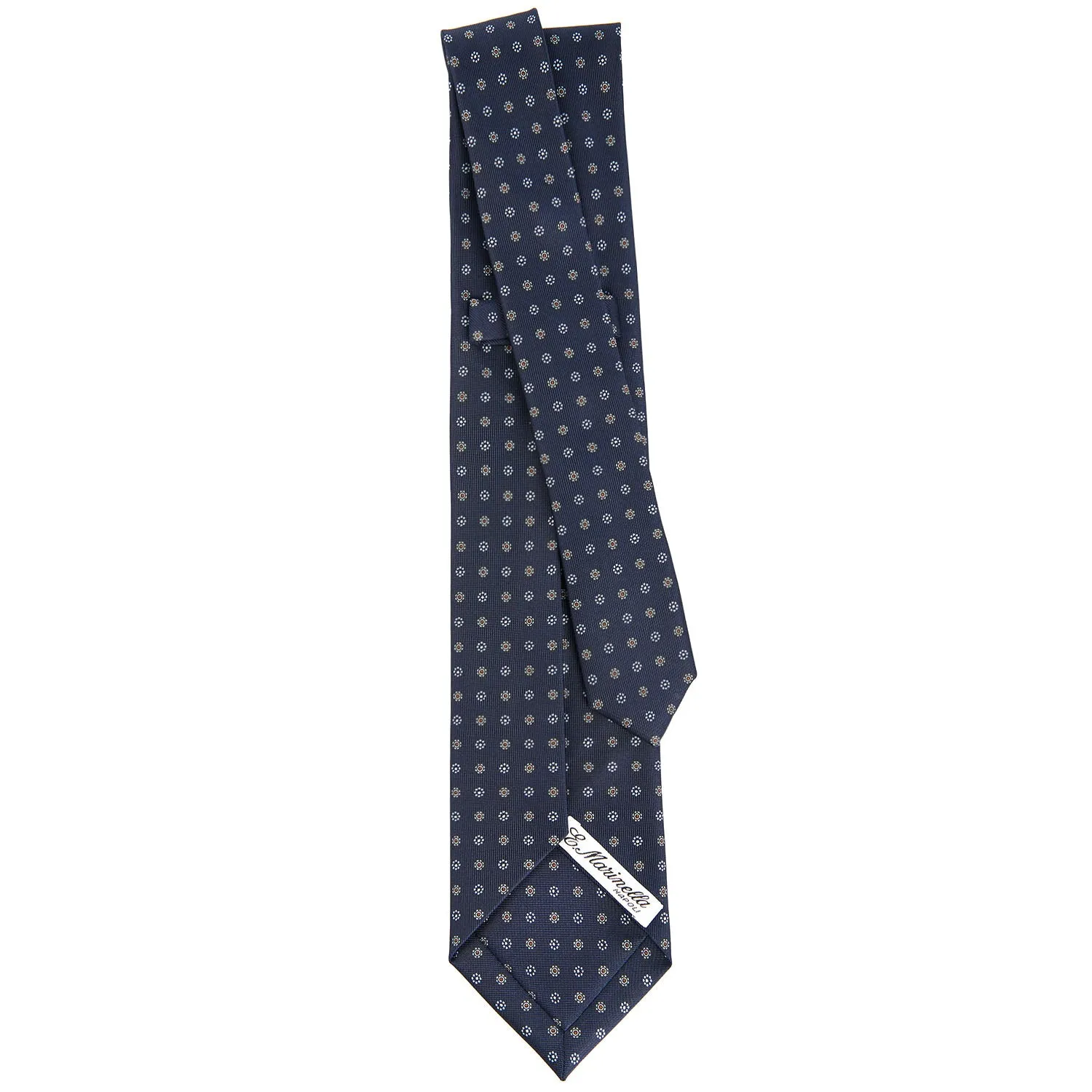 DARK BLUE 5 FOLD SARTORIAL SILK TIE