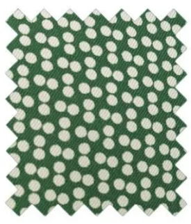 Dark Green Dotty Wedding Swatch