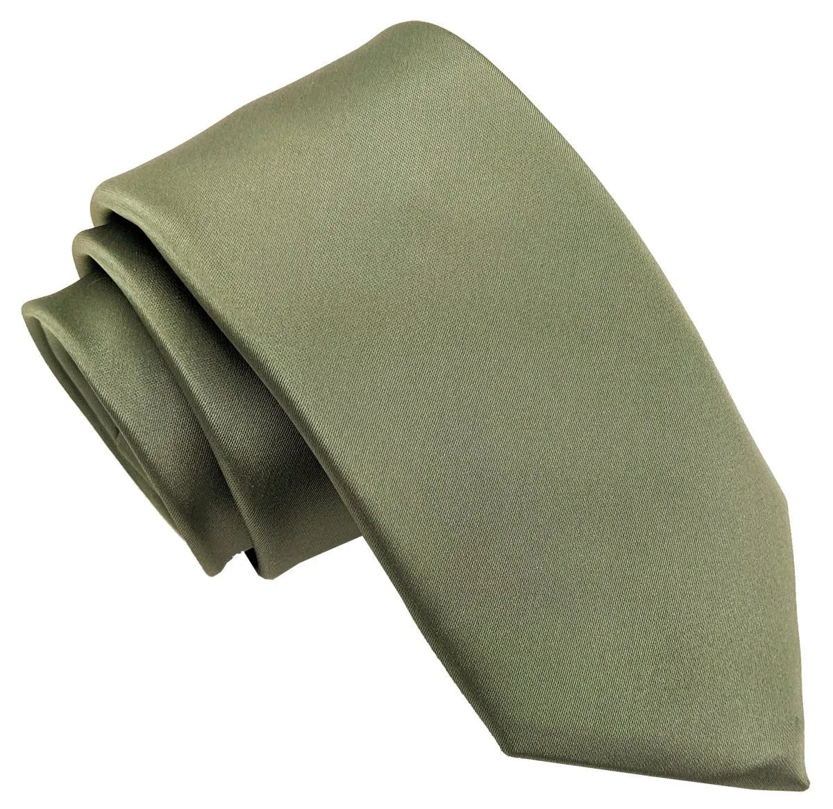 Dark Sage Wedding Tie Swatch Pack