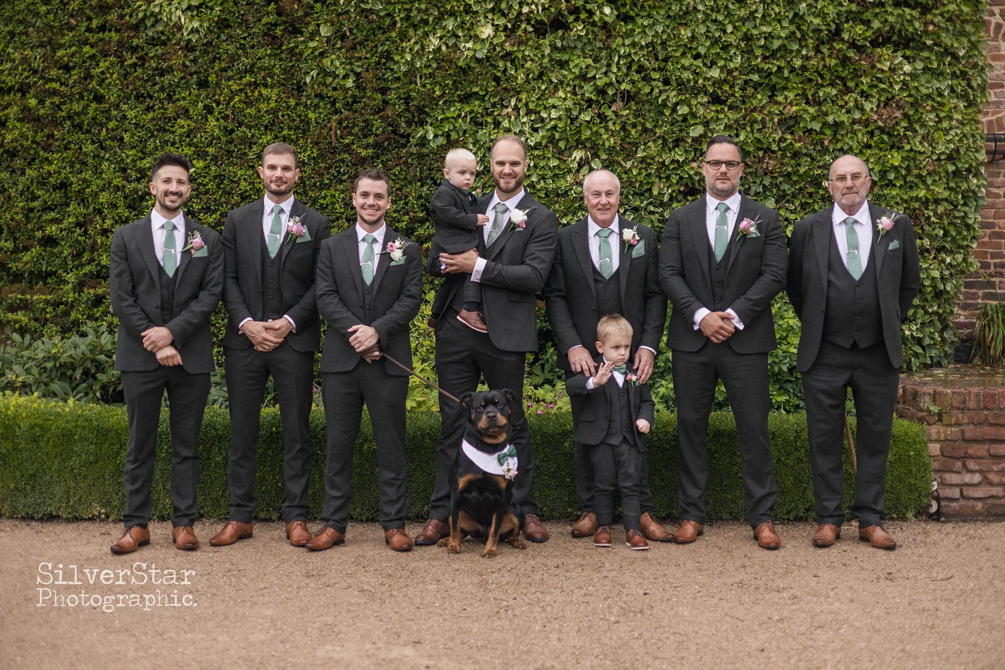 Dark Sage Wedding Tie Swatch Pack