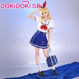 DokiDoki-SR Anime Aikatsu! Idol Activity Cosplay Hoshimiya Ichigo Costume Summer Uniform
