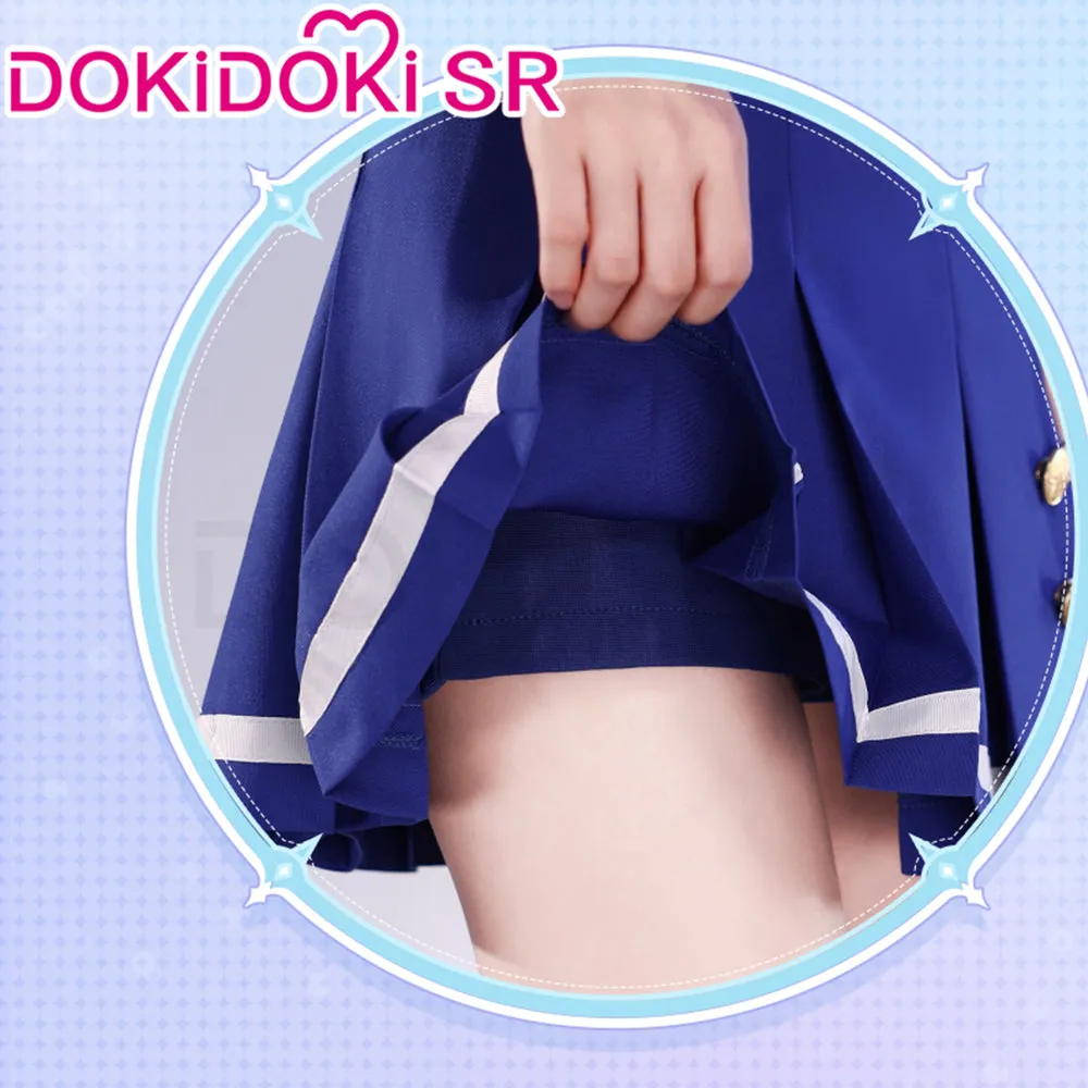 DokiDoki-SR Anime Aikatsu! Idol Activity Cosplay Hoshimiya Ichigo Costume Summer Uniform