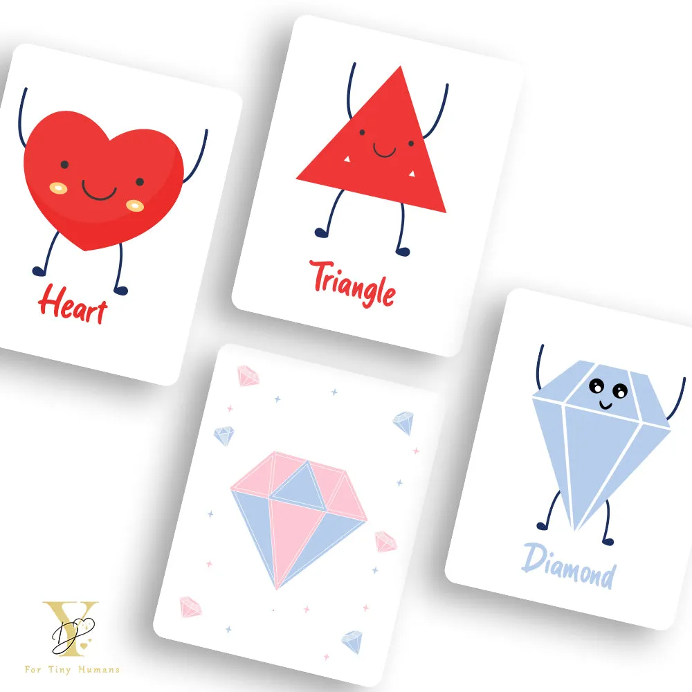 Doodle's Flash Cards Collection - Colours & Shapes