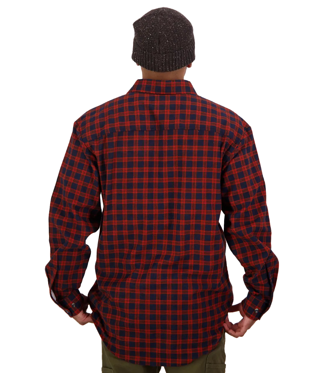 Egmont Full Button Brushed Cotton Shirt