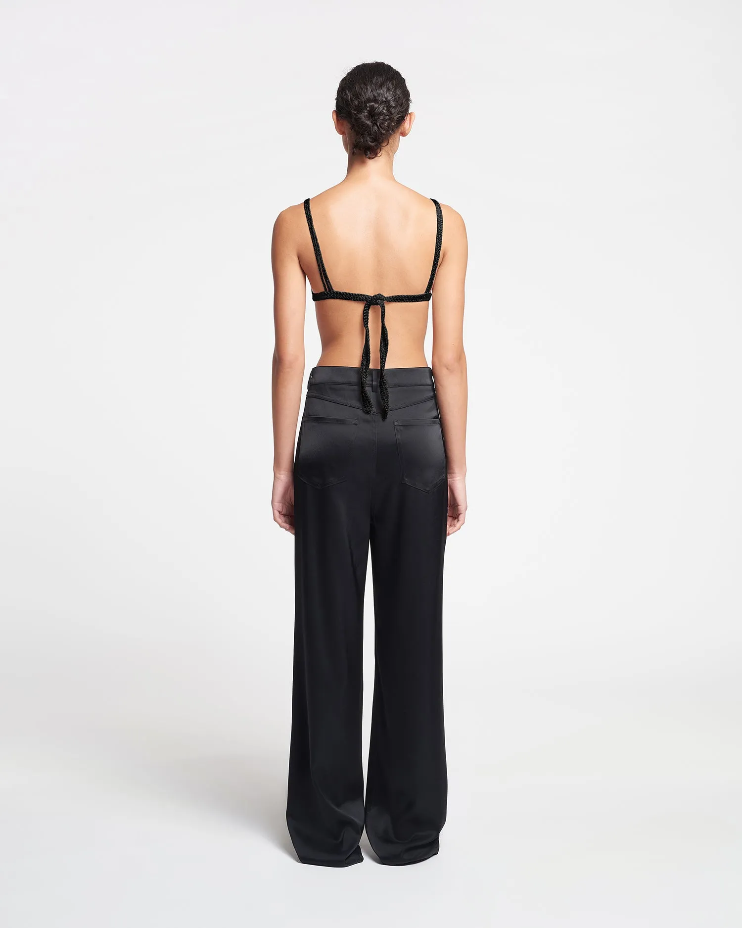 Ellison - Crochet Bra - Black