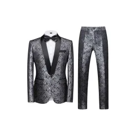 Floral Elegance Suit Set