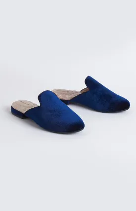 Luxurious Navy Velvet Slippers for Ultimate Comfort and Style