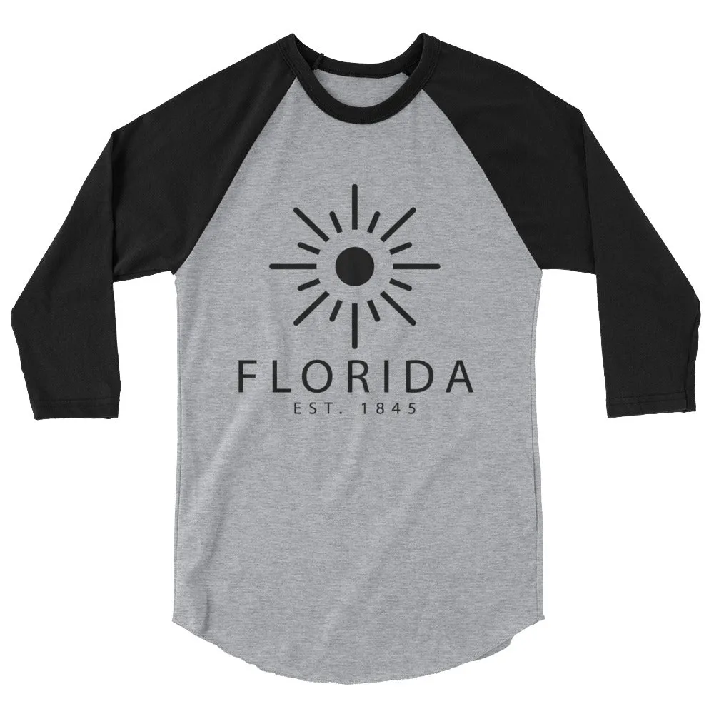 Florida - 3/4 Sleeve Raglan Shirt - Established