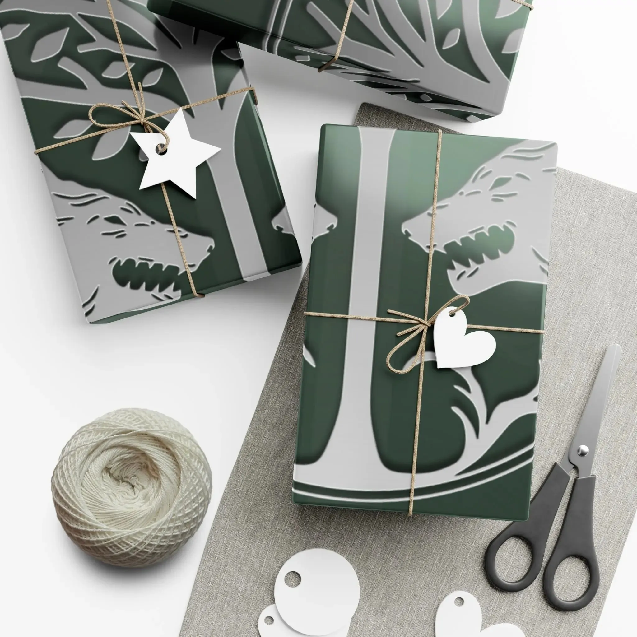 Gift Wrap Papers Iron Banner