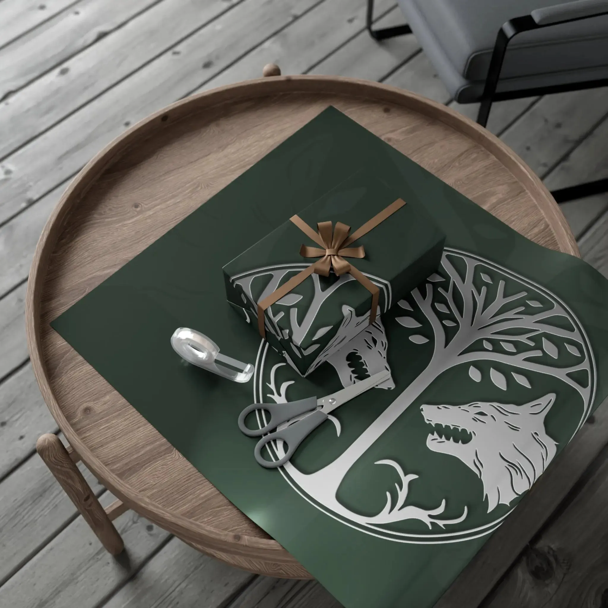 Gift Wrap Papers Iron Banner