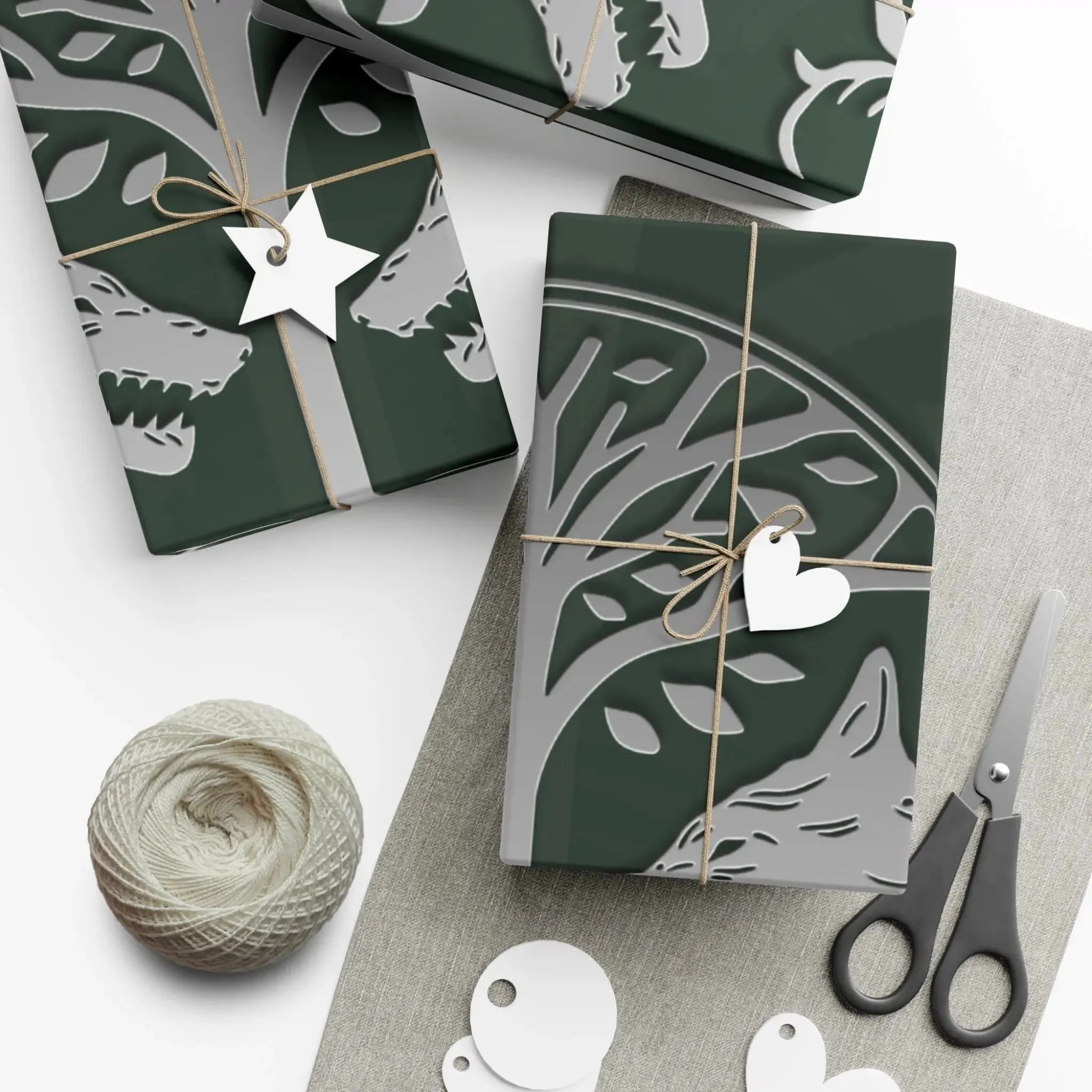 Gift Wrap Papers Iron Banner