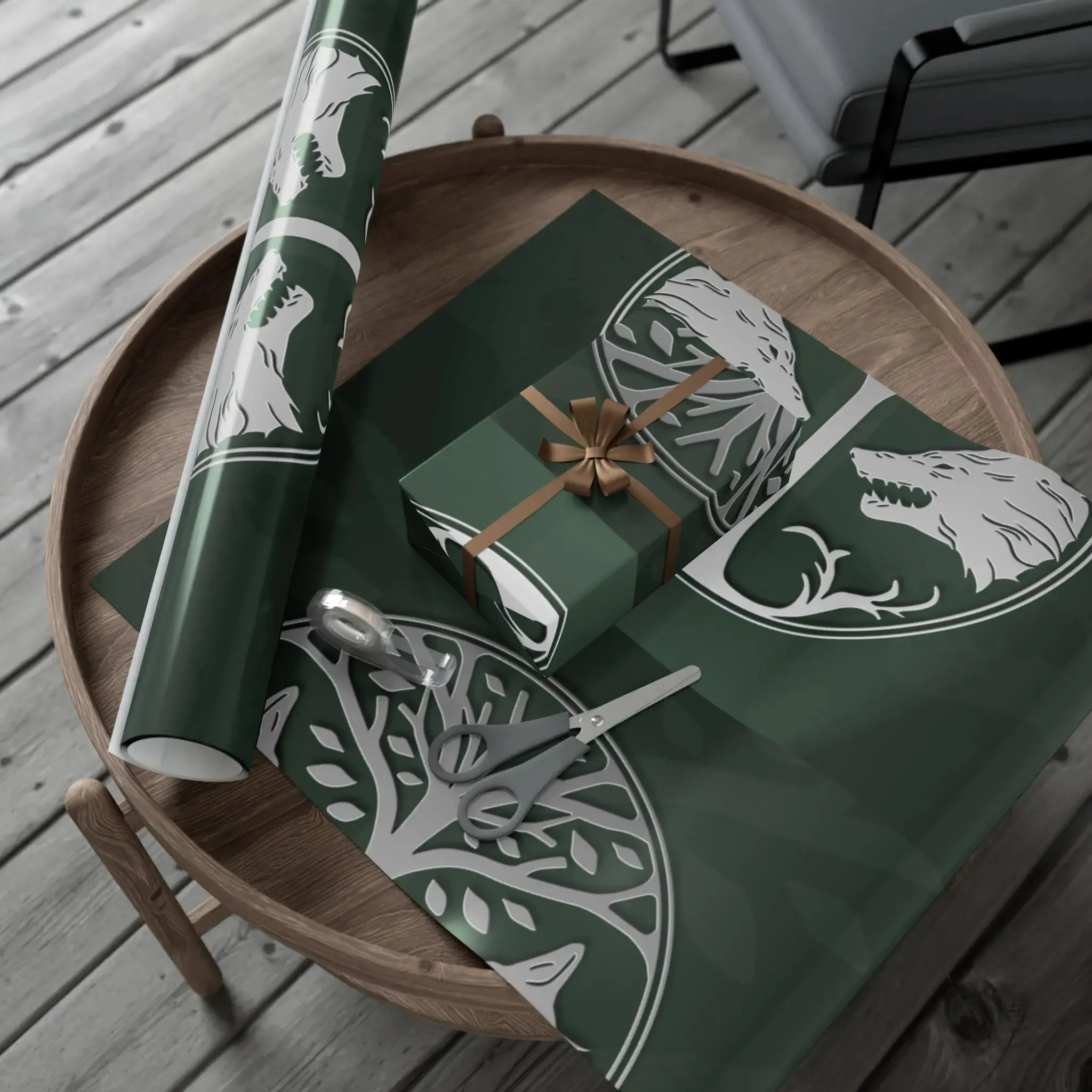 Gift Wrap Papers Iron Banner