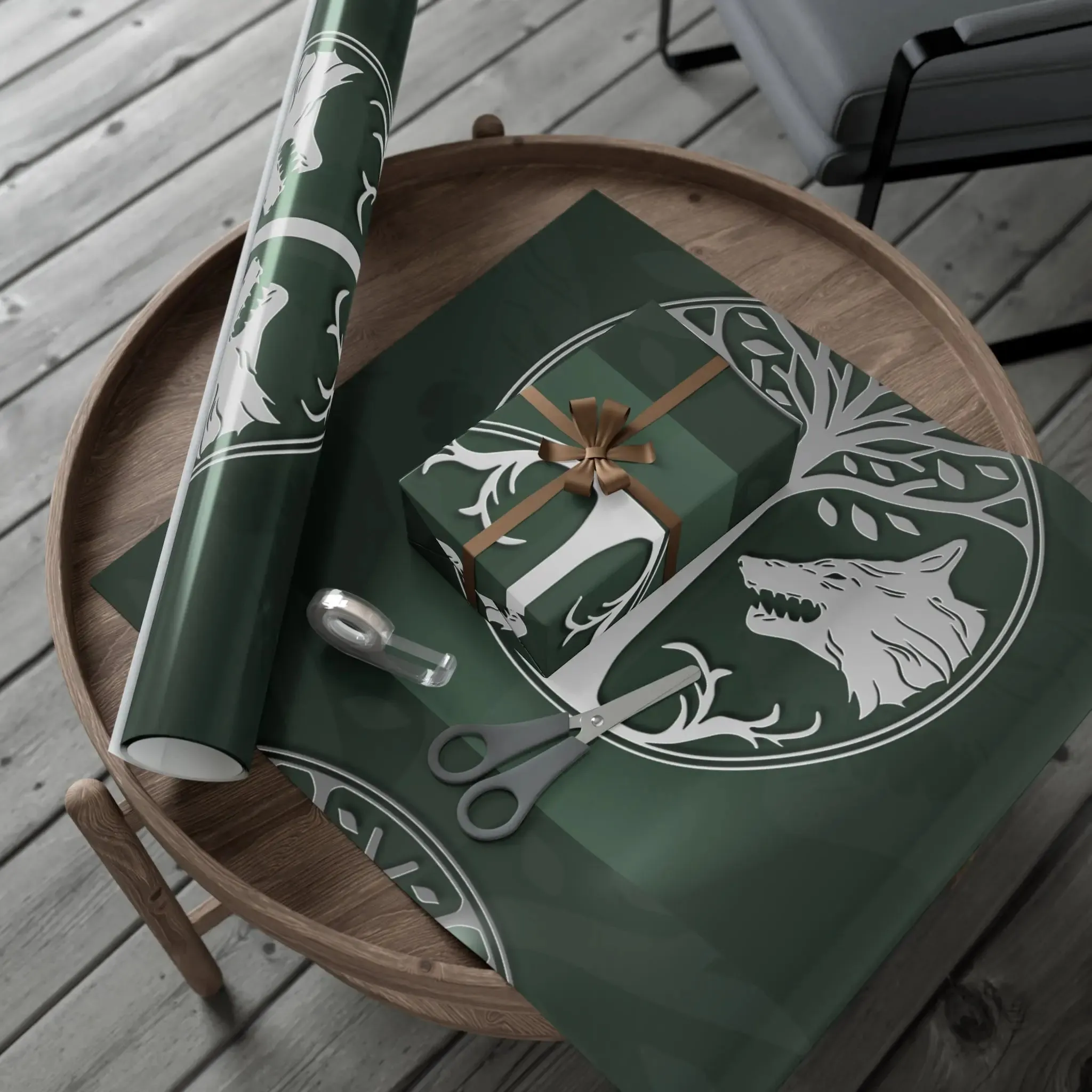 Gift Wrap Papers Iron Banner
