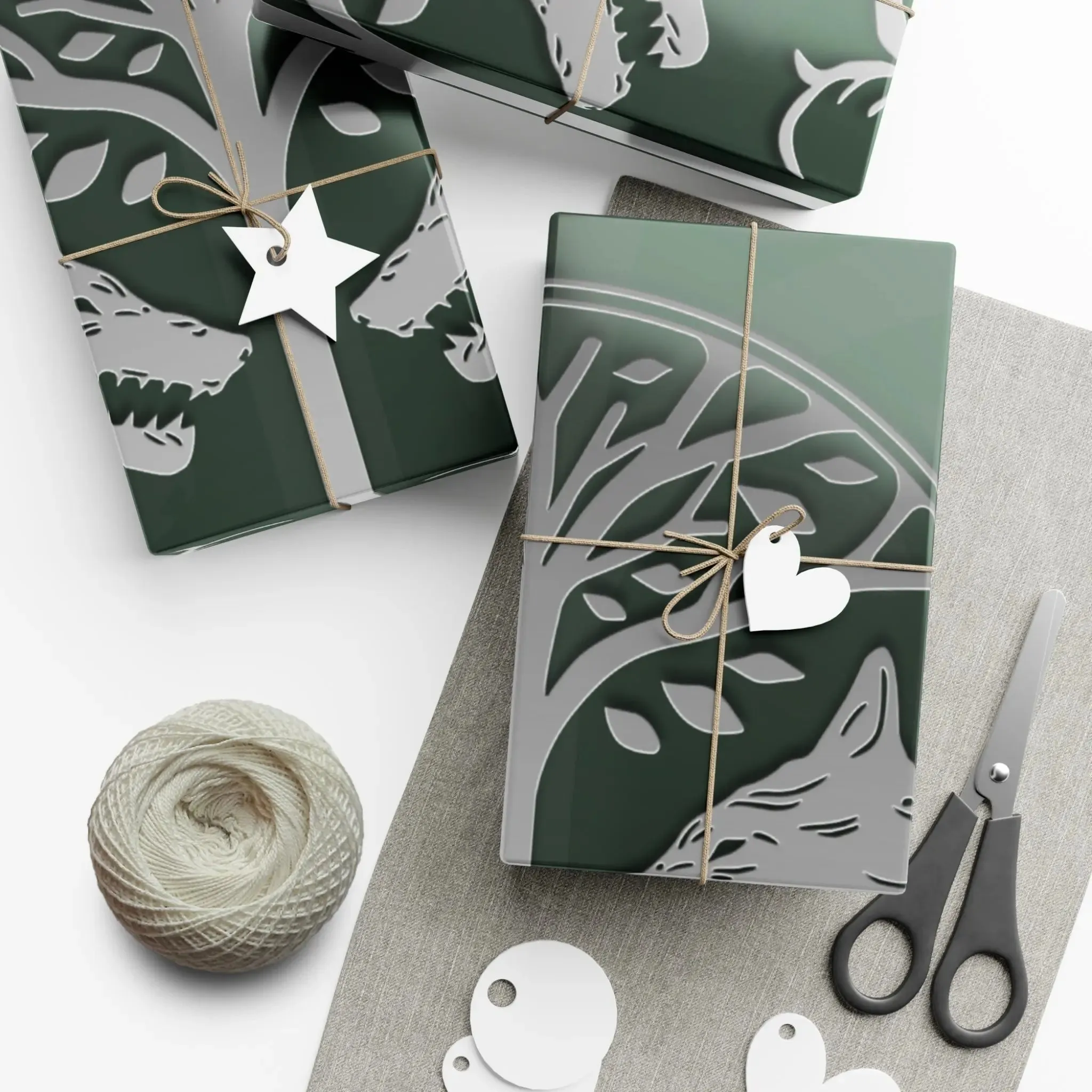 Gift Wrap Papers Iron Banner