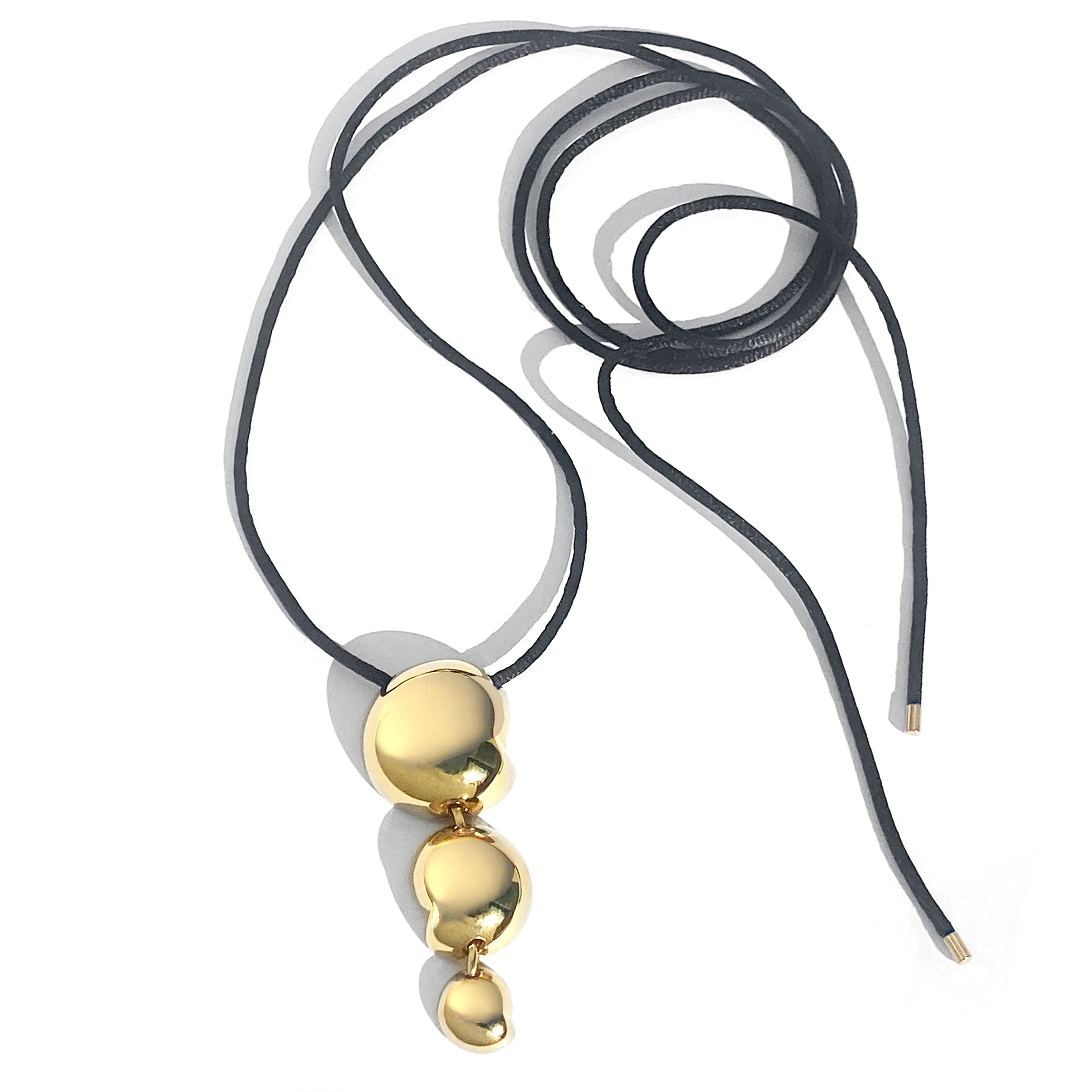 Gisele Tie Necklace - Gold