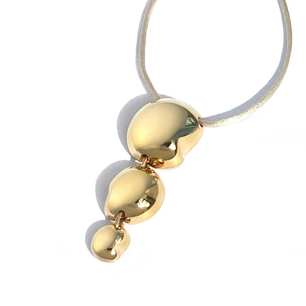 Gisele Tie Necklace - Gold