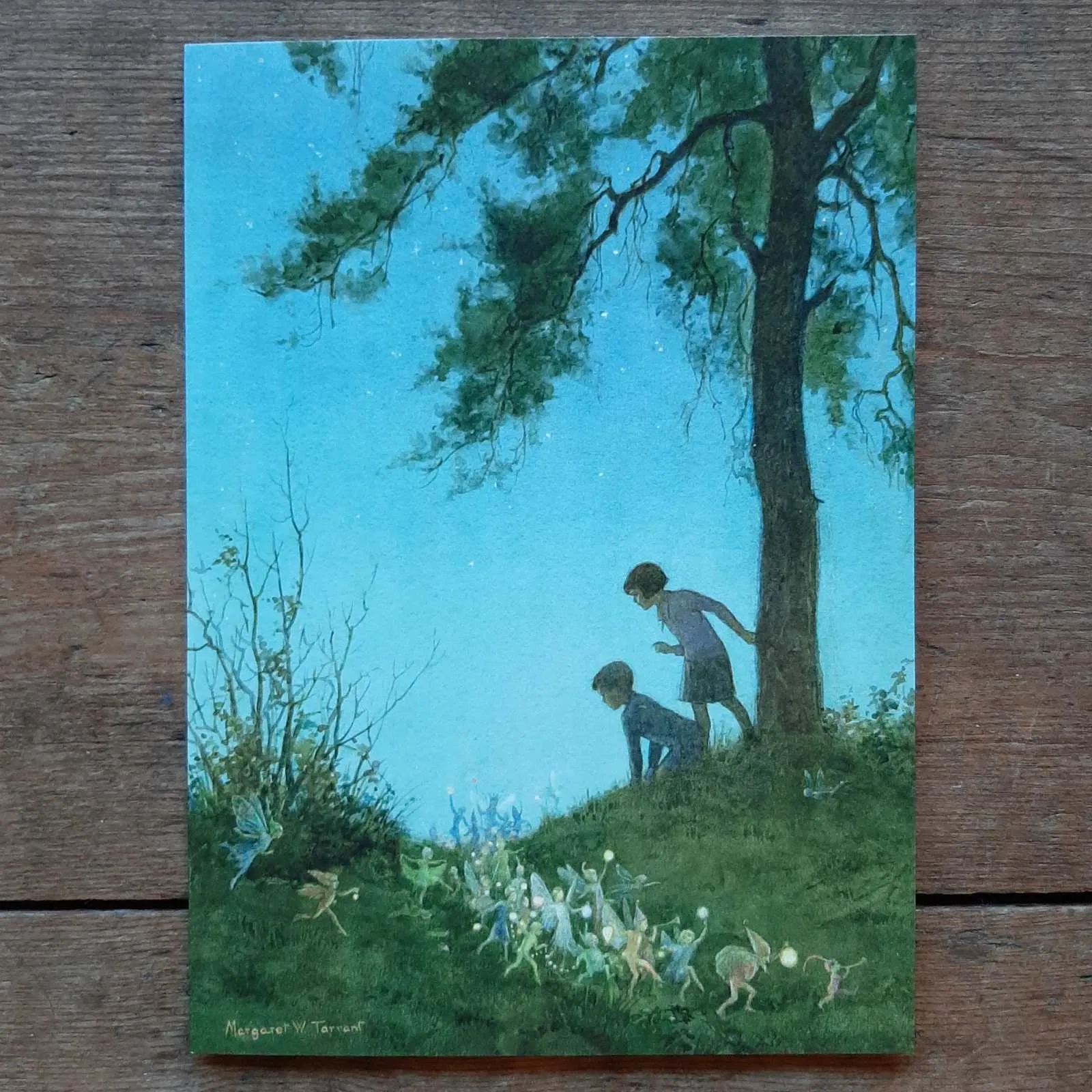 Greeting Card - Twilight Procession